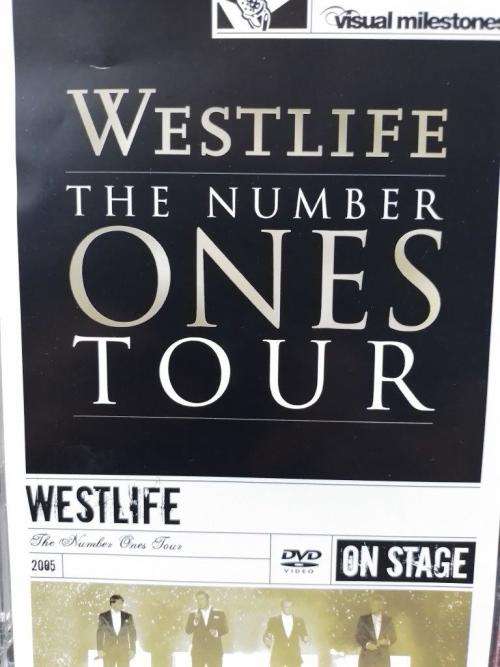 DVD - Westlife - The Number Ones Tour