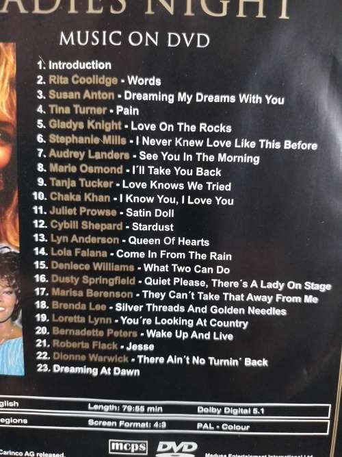 DVD - Ladies Night - Most Famous Hits
