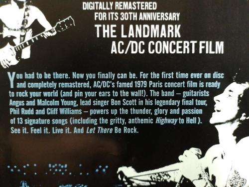 DVD - AC/Dc - Let There be Rock