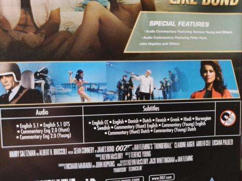 DVD - Thunderball - James Bond 007