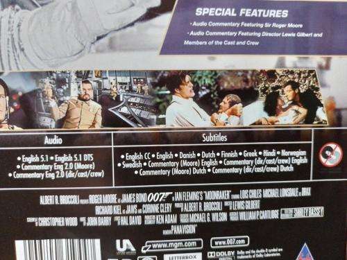 DVD - Moonraker - James Bond 007