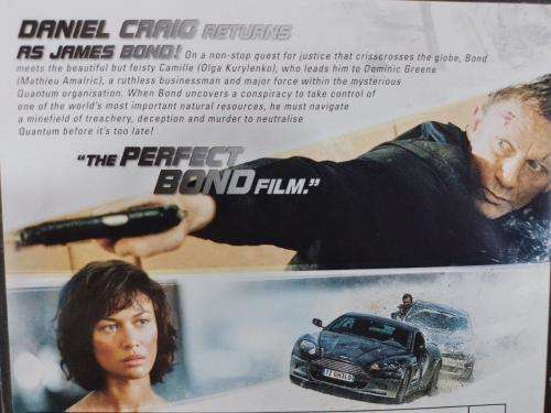 DVD - Quantum of Solace - James Bond 007