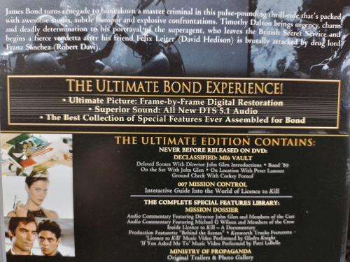 DVD - Licence To Kill - James Bond 007 - Ultimate Edition 2 Disc Set