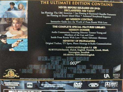 DVD - From Russia With Love - James Bond 007 - Ultimate Edition 2 Disc Set