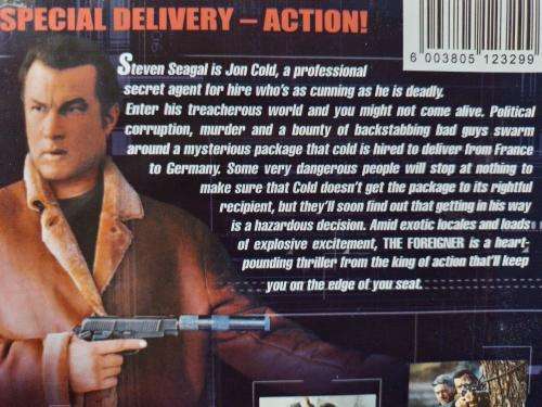 DVD - The Foreigner - Steven Seagal