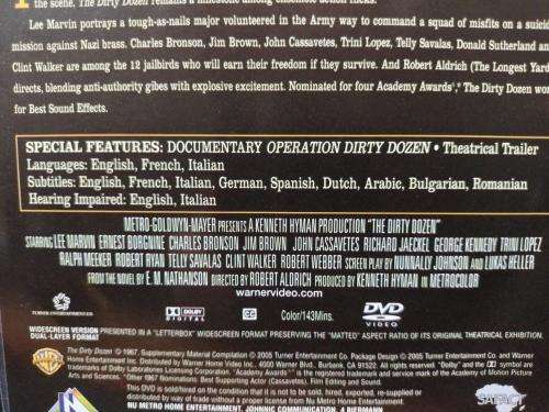 DVD - The Dirty Dozen