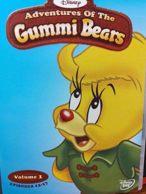 DVD - Adventures of The Gummi Bears - Volume 1 Eps 13 - 17