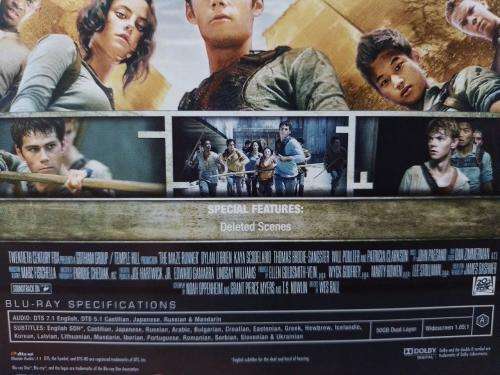 Blu-ray - Maze Runner