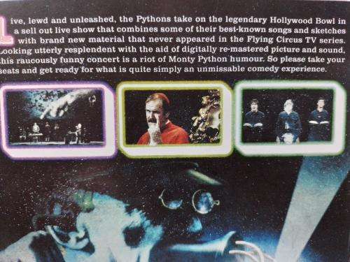 DVD - Monty Python Live At The Hollywood Bowl