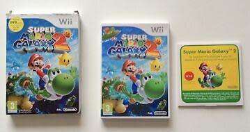 Wii - Super Mario Galaxy 2 - Boxed DVD Bundle