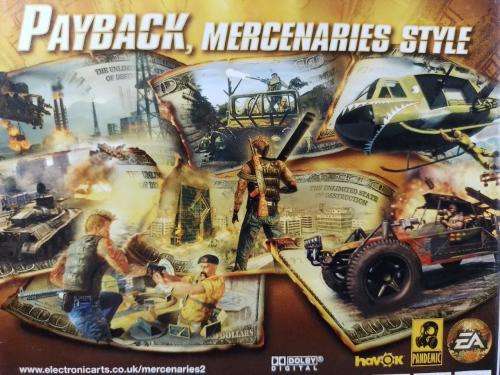 PS3 - Mercenaries 2 World in Flames