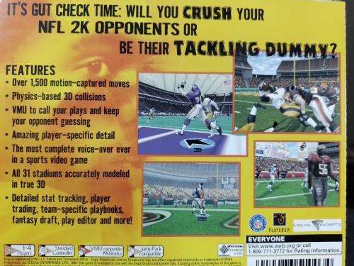 Sega Dreamcast - NFL2K (NTSC/U)