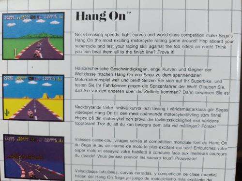 Sega Master System - Hang on