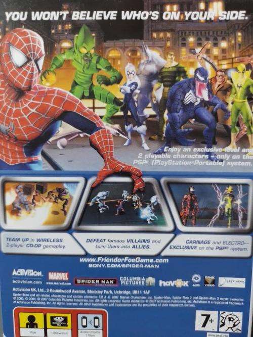 PSP - Spider-Man Friend or Foe