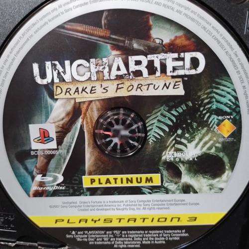 PS3 - Uncharted Drake`s Fortune (Disc Only)