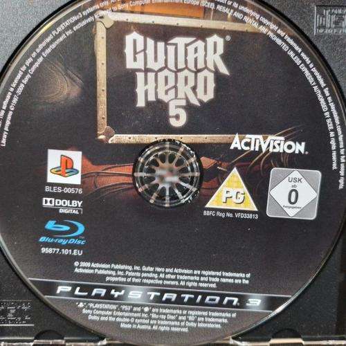 PS3 - Guitar Hero 5 (Disc Only)