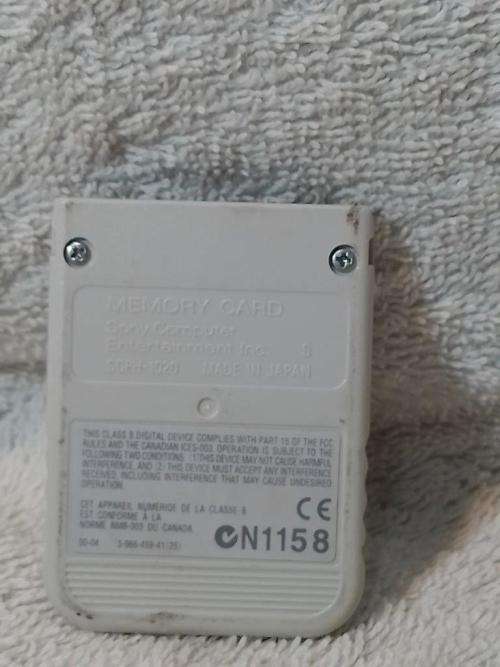 PS1 - Official Sony PS1 Memory Card