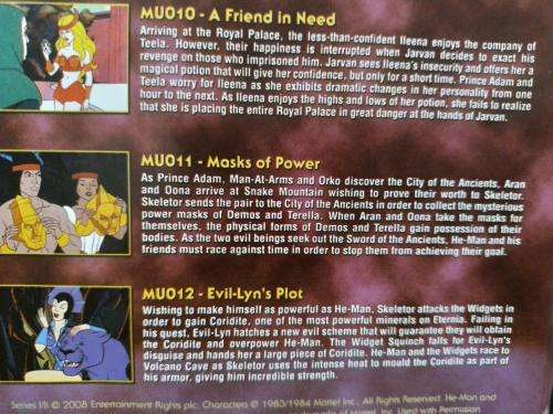 DVD - He-Man And The Masters of The Universe Season One Vol 3