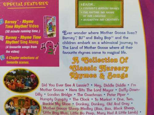 DVD - Barney - Rhyme Time Rhythm