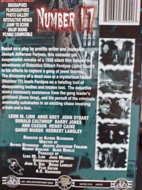 DVD - Alfred Hitchcock Number 17
