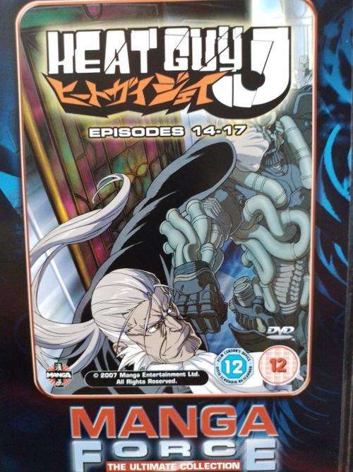 DVD - Heat Guy J Episodes 14-17 - Manga Force The Ultimate Collection