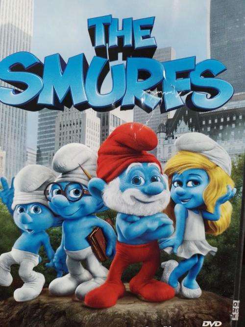 DVD - The Smurfs - Our World is About to Get Smurf`d