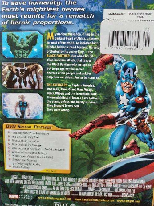 DVD - Ultimate Avengers 2
