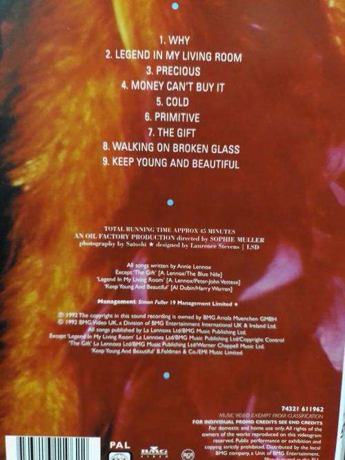DVD - Annie Lennox Totally Diva