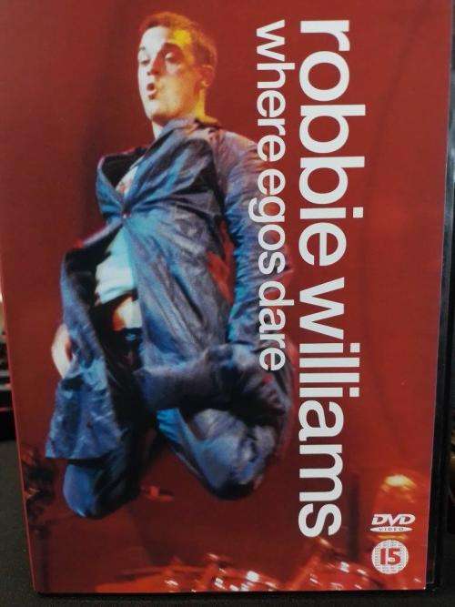 DVD - Robbie Williams - Where Egos Dare