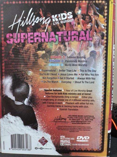 DVD - Hillsong Kids - Supernatural