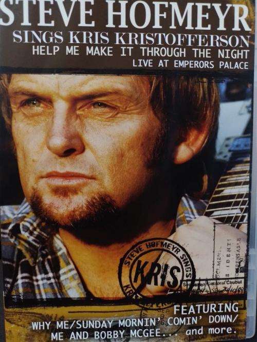 DVD - Steve Hofmeyr Sings Kris Kristofferson