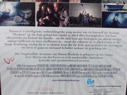 DVD - Die Ongelooflike Avonture Van Hanna Hoekom