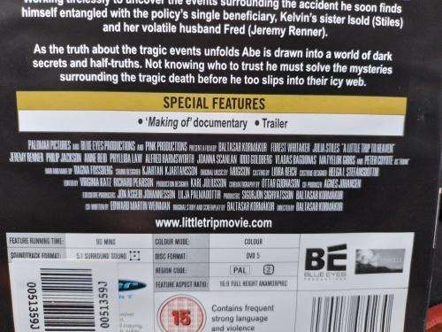 DVD - A Little Trip to Heaven - Julia Stiles Jeremy Renner
