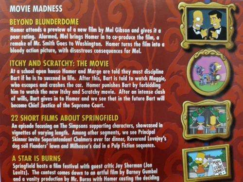 DVD - The Simpsons Film Festival