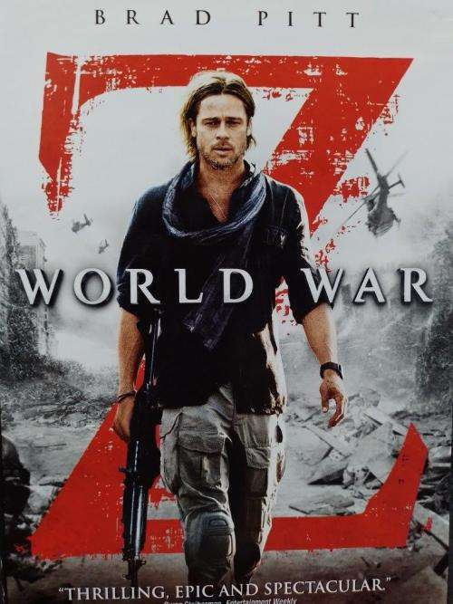 DVD - World War Z - Brad Pitt