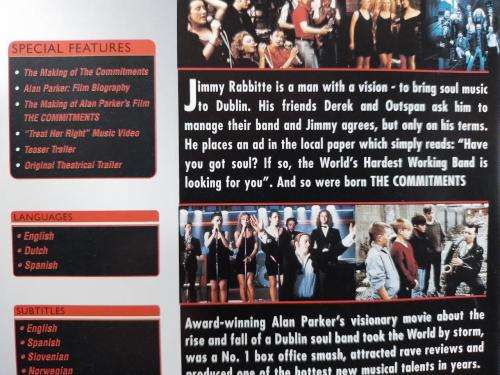 DVD - The Commitments - Special Edition