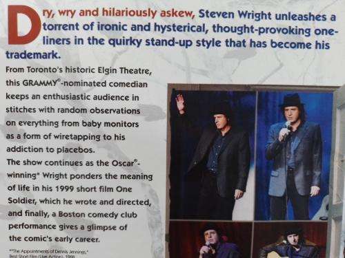DVD - Steven Wright When The Leaves Blow Away