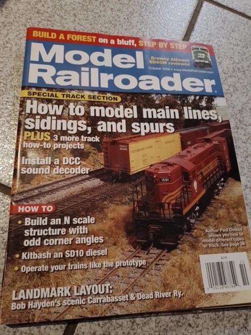Job Lot Model Railroader Magazines 2008 12 Issues January to December