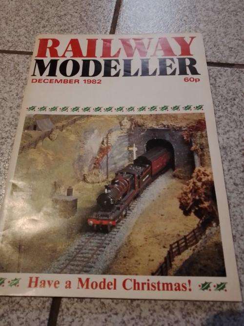 Job Lot Vintage Railway Modeller Magazines 1982 12 Issues January to December