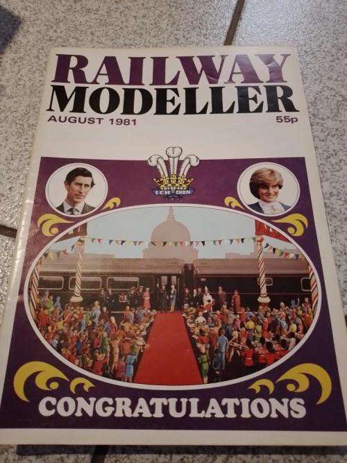 Job Lot Vintage Railway Modeller Magazines 1981 12 Issues January to December