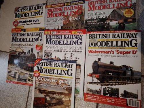 Job Lot of 7 British Railway Modelling Magazines See Pictures for Issues