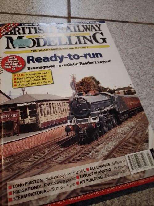 Job Lot of 7 British Railway Modelling Magazines See Pictures for Issues