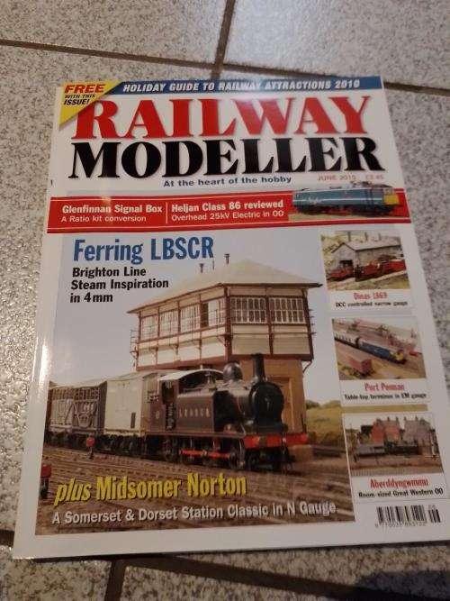 Job Lot of 5 Railway Modeller Magazines See Pictures for Issues