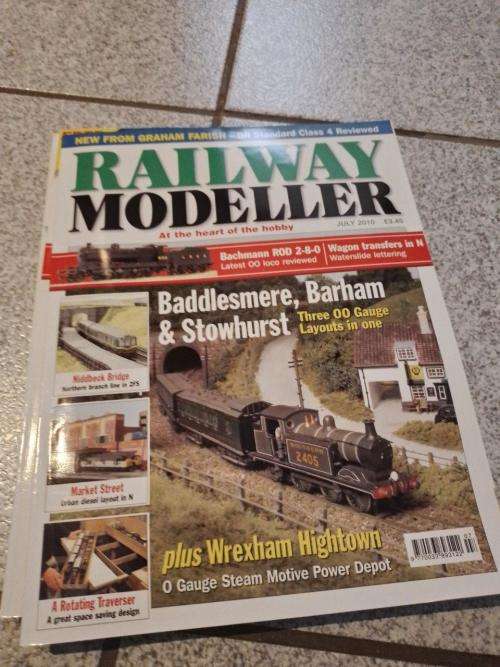Job Lot of 5 Railway Modeller Magazines See Pictures for Issues