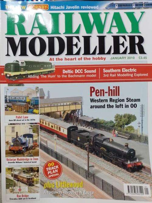 Job Lot of 5 Railway Modeller Magazines See Pictures for Issues