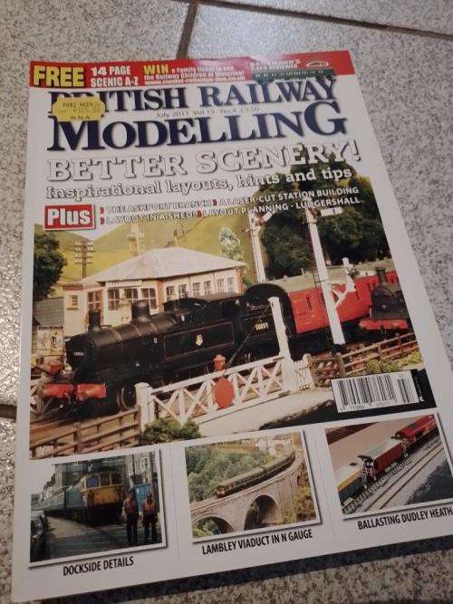 Job Lot of 11 British Railway Modelling Magazines 2011 January to November