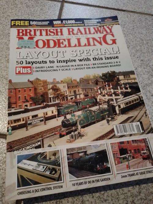 Job Lot of 11 British Railway Modelling Magazines 2011 January to November