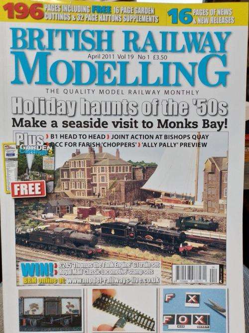 Job Lot of 11 British Railway Modelling Magazines 2011 January to November