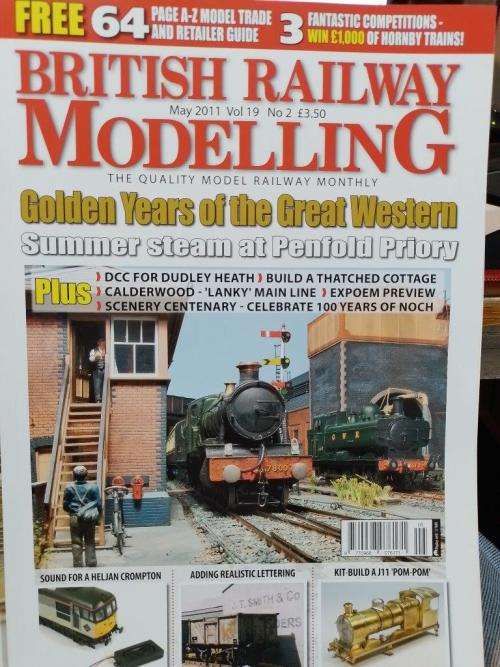 Job Lot of 11 British Railway Modelling Magazines 2011 January to November
