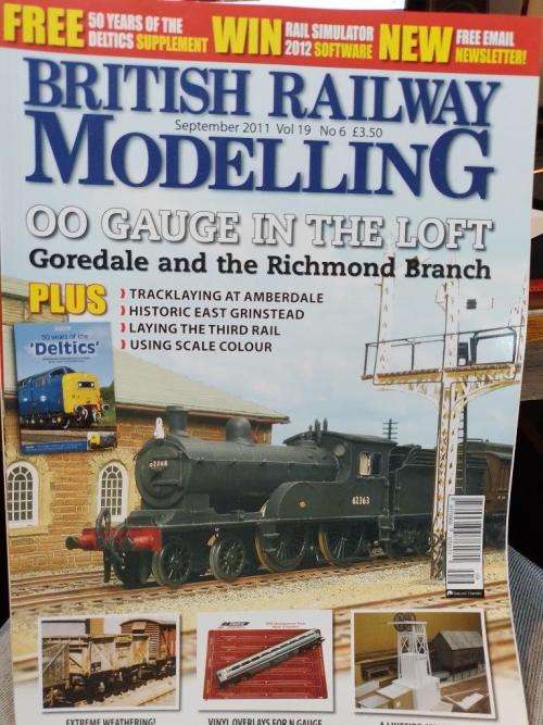 Job Lot of 11 British Railway Modelling Magazines 2011 January to November
